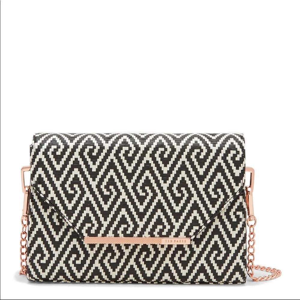 Ted Baker Kieraa Textured Bar Woven Crossbody Bag
